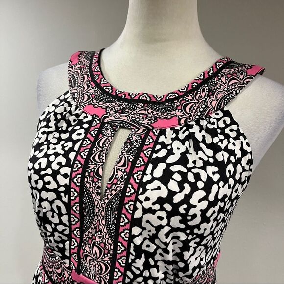 Animal print halter mini  Dress size small - Picture 2 of 12